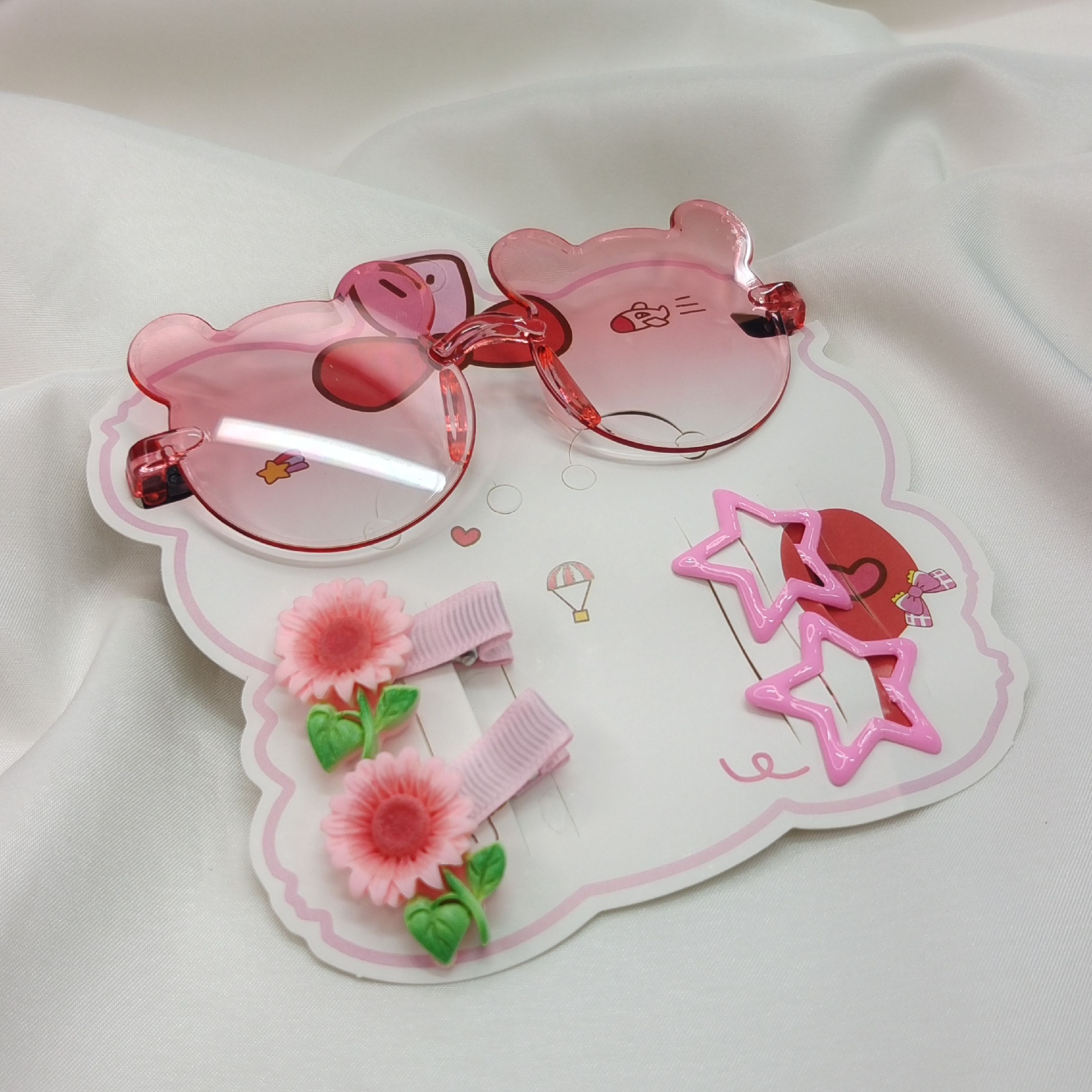 Sunglasses Hair Accessories Combo